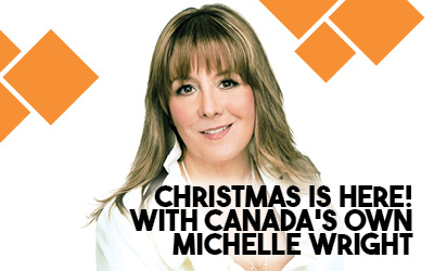 Michelle Wright Christmas is Here event artwork from Ticketpro and DCC Shell Theatre