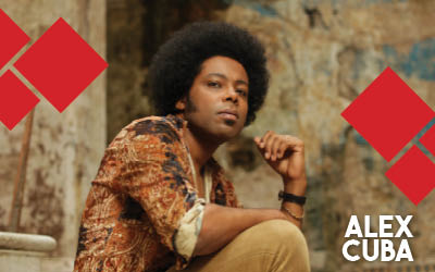 Alex Cuba event artwork from Ticketpro and DCC Shell Theatre